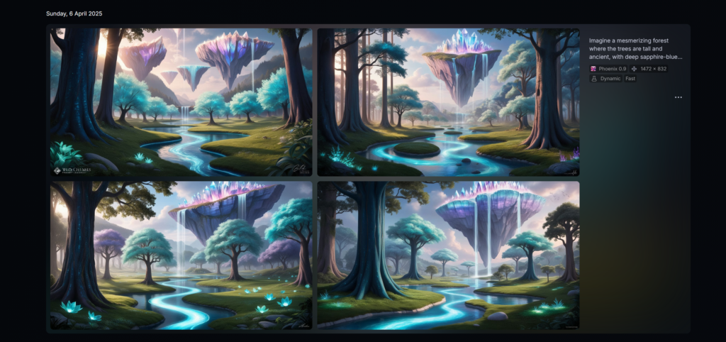 Leonardo AI criando imagens com inteligência artificial
